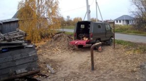 На ЛУАЗ е за дровами. Часть 2.