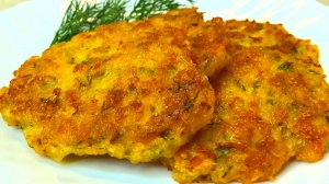 Оригинальные Несладкие ОЛАДЬИ ИЗ ТЫКВЫ. Так тыкву мало кто готовит, а мы очень любим