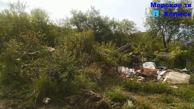 Дорогу до мото-трассы на улице 60 лет Октября города Холмск требуется привести в порядок. смотреть онлайн