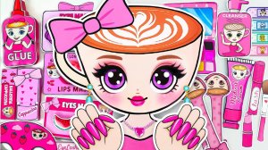 Балерина Капучи ногти как LABUBU | Итальянские Мемы - Лепка из пластилина | Мультики