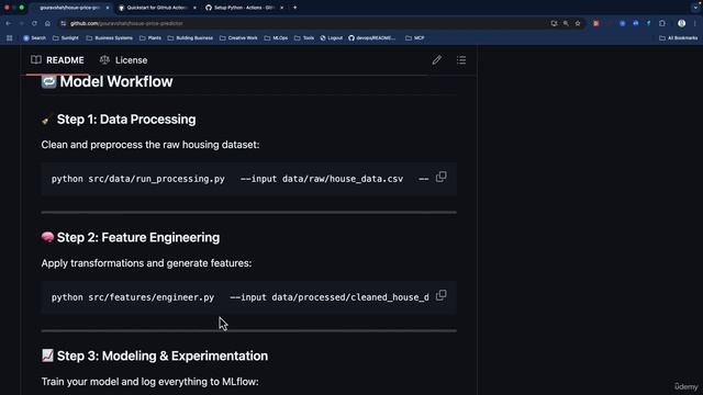 07. Setting up MLOps CI Workflow with GitHub Actions смотреть онлайн