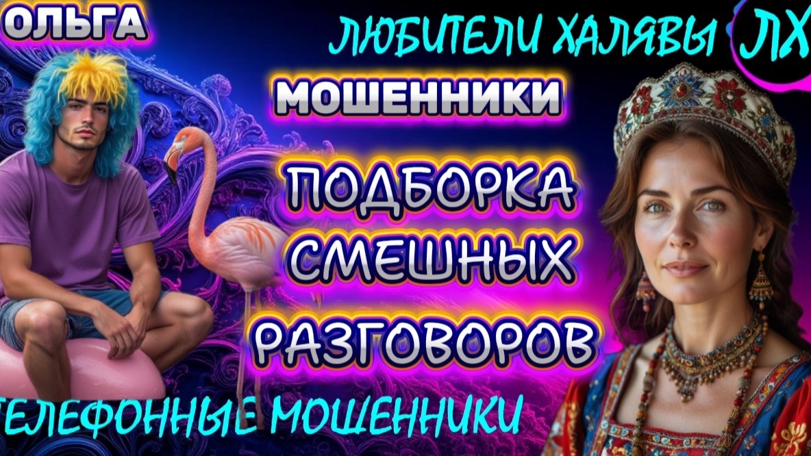 🏵️ ОЛЬГА. ПОДБОРКА СМЕШНЫХ РАЗГОВОРОВ | ТЕЛЕФОННЫЕ МОШЕННИКИ смотреть онлайн