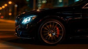 Чёрный мерседес