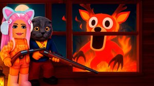 ВЫЖИВАЕМ 99 НОЧЕЙ В ЛЕСУ РОБЛОКС С БАТТЕРС НО ТУТ ТЕПЕРЬ ПОЛ ЭТО ЛАВА | 99 Nights in the Forest