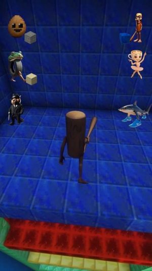 Italian Brainrot Vs Squid Game Sky Jump #shorts #minecraft #brainrot