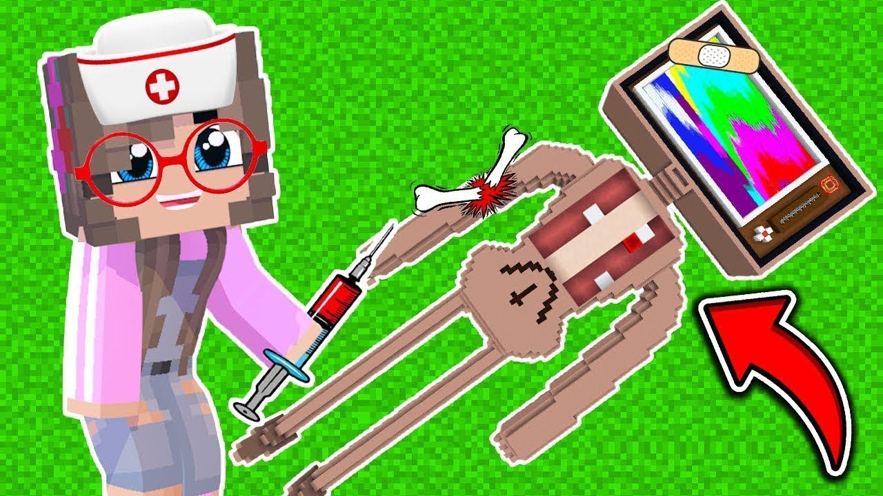 НУБ И ПРО НО ТЕЛЕВИЗОРОГОЛОВЫЙ ЗАБОЛЕЛ И ЕМУ СРОЧНО НУЖНА ОПЕРАЦИЯ В МАЙНКРАФТ SCP РАКУН И ДОЧКА смотреть онлайн