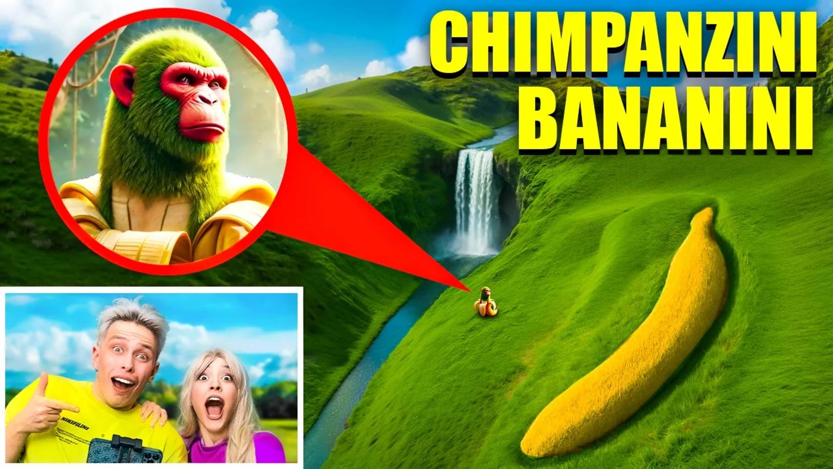 МОЙ ДРОН СНЯЛ НАСТОЯЩЕГО Chimpanzini Bananini в Реальной Жизни! смотреть онлайн