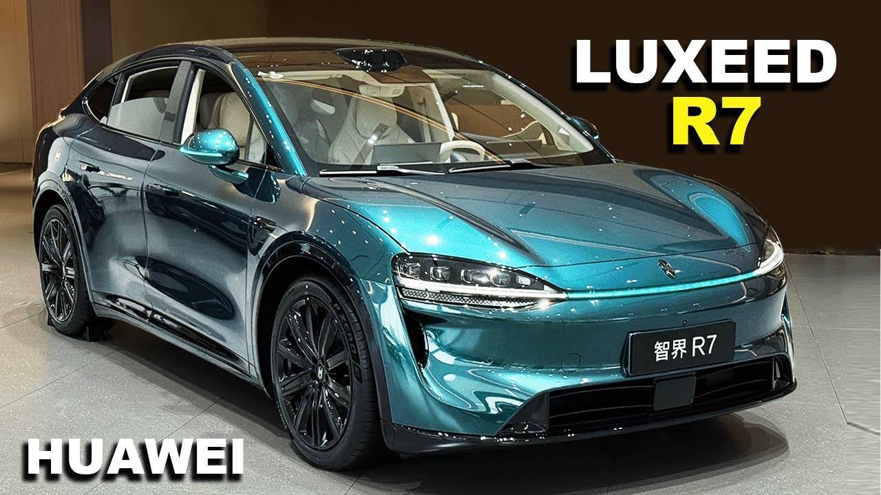 Huawei Luxeed R7 2026 года — роскошный электромобиль с запасом хода 802 км. Полный обзор смотреть онлайн