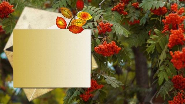 Я пришлю тебе осень в обычном почтовом конверте. смотреть онлайн