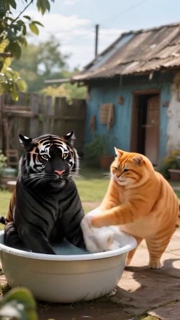 Кот и тигр смотреть онлайн