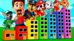 ВЫЖИВАНИЕ ВНУТРИ ОТЕЛЬ ПОРТАЛ ЩЕНЯЧИЙ ПАТРУЛЬ ГОНЩИК РАЙДЕР МАРШАЛ СКАЙ В МАЙНКРАФТ МУЛЬТИК