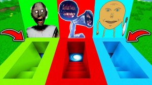 ВЫБЕРИ ПРАВИЛЬНЫЙ ПОДВАЛ SCP СИРЕНОГОЛОВЫЙ БАБКА ГРЕННИ в МАЙНКРАФТ ФИЛЬМ МЕСТЬ КОЛОБКА 2 MINECRAFT