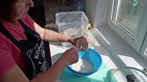 Волшебное тесто на пирожки Купили мясо, Красим забор))