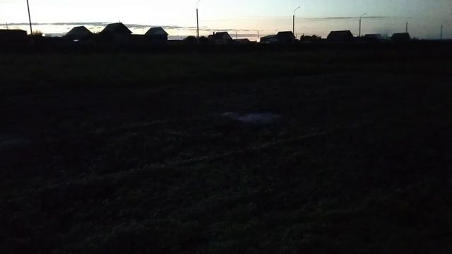 Красивый закат и вопрос подписчикам на счёт горчицы