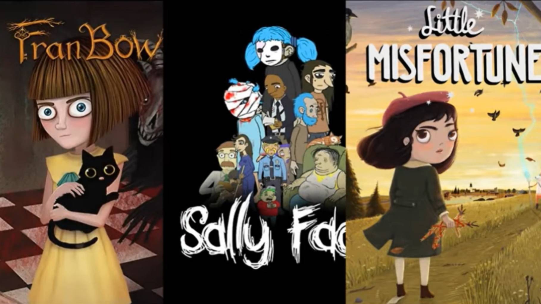 Детские травмы, которые ломают психику. Fran Bow, Sally Face и Little Misfortune Реакция! смотреть онлайн