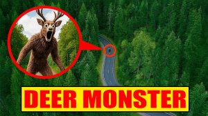 МОЙ ДРОН СНЯЛ НАСТОЯЩЕГО Deer Monster 99 Nights в Реальной Жизни!