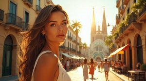 Атмосфера Испании - прогулка по Барселоне в летний сезон 2025