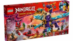 Обзор на оригинальный набор Ниндзяго дракон концентрации!
