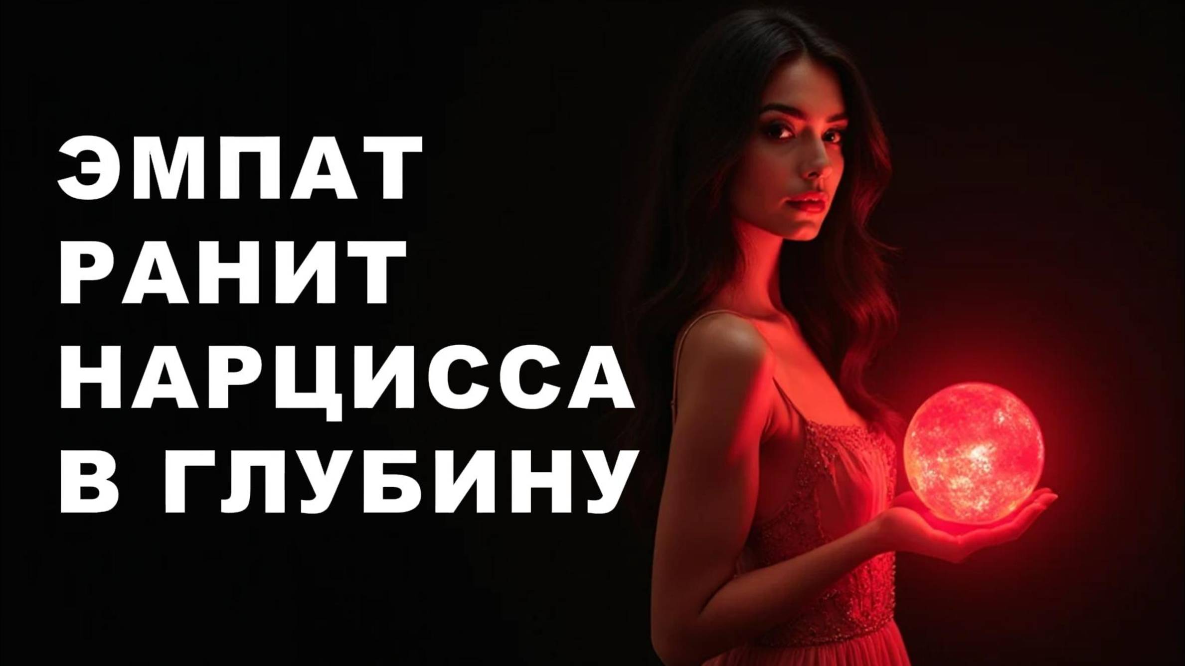 Эмпат способен глубоко ранить нарцисса