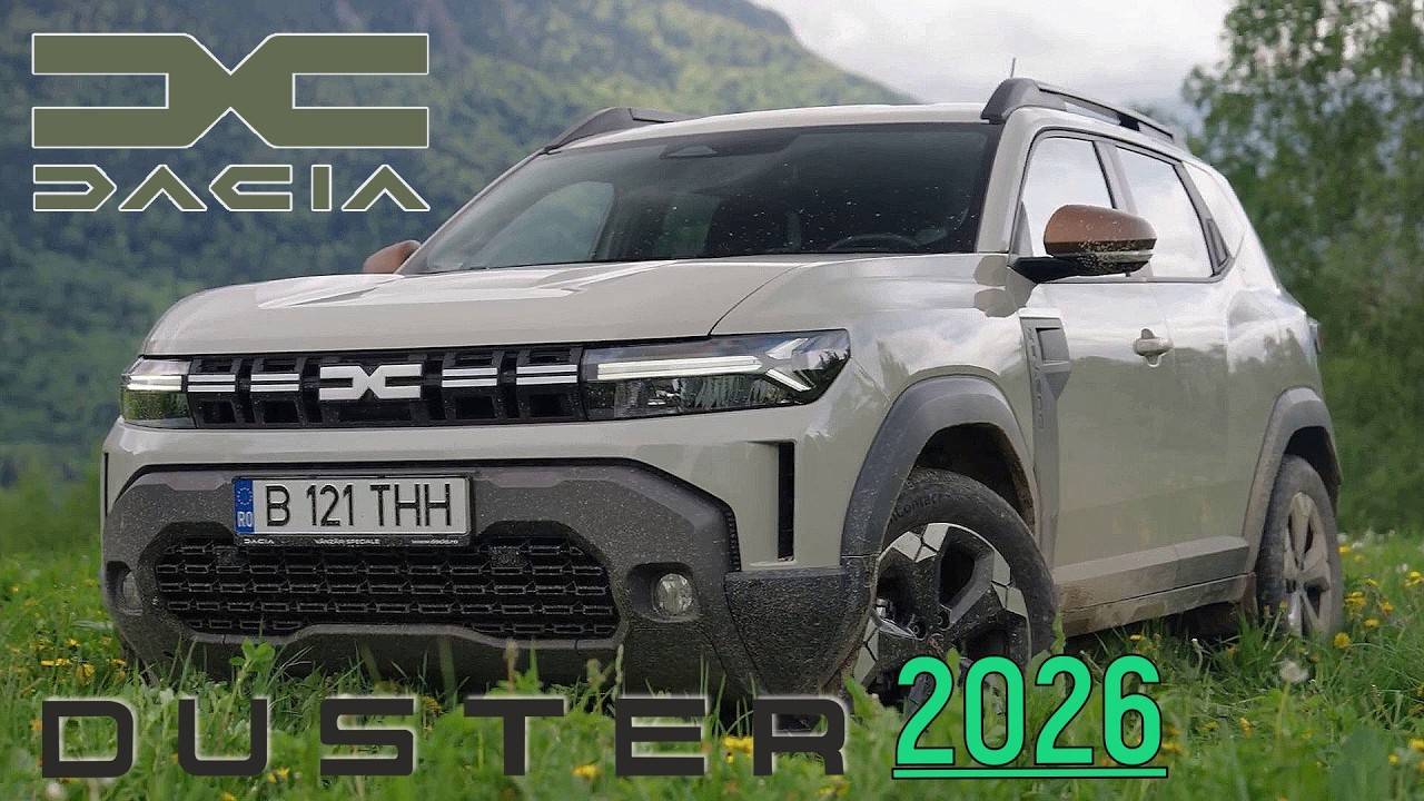 Обновлённый Dacia Duster 2026: полный привод и новые моторы! смотреть онлайн