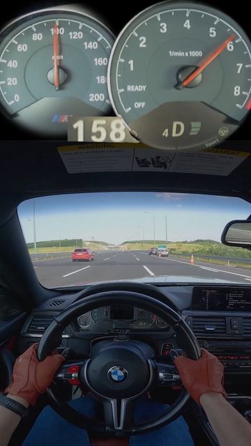 РАЗГОН BMW M4 F82 МОЩНОСТЬЮ 520 л.С. ОТ 0 до 200 км/ч смотреть онлайн