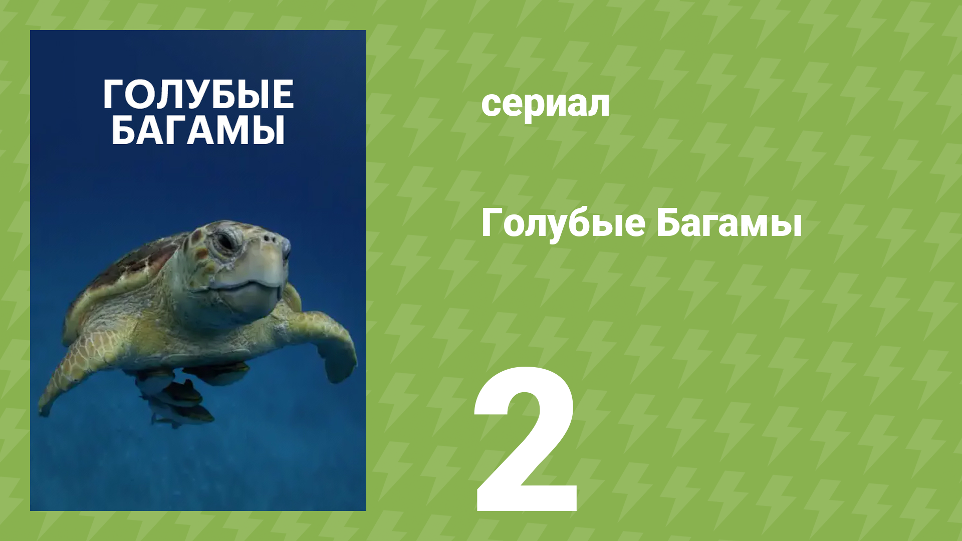 Голубые Багамы 2 серия «Мангровые заросли» (документальный сериал, 2015) смотреть онлайн