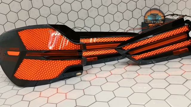 BMW x1 светодиодные тюнинг фонари смотреть онлайн