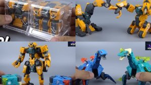 Куб-машинка!  ИГРУШКИ ТРАНСФОРМЕРЫ в МЕГАБОКСЕ и БИСТБОКСЕ-роботе