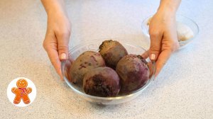 Простой и сытный салат со свеклой