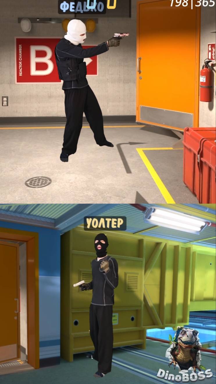 🙄 ВОЗНЯ НА НЮКЕ КС | ЗАПАДНЯ И ЛОВУШКА | МЕМ CS #shorts #cs2 #кс #мем #прикол #dinoboss #динобосс