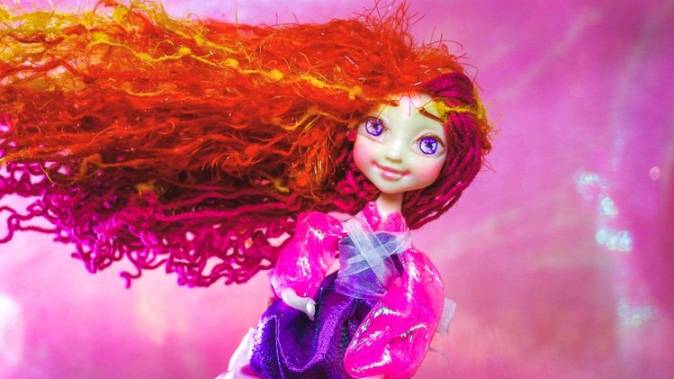 Chydiki - Fairy OOAK Art Dolls, Artist Collectible Fantasy Clay Toys. Big Spring Collection