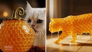 КОТИК СЪЕЛ ВОЛШЕБНЫЙ ФРУКТ И СТАЛ МЕДОВЫМ! МИЛЫЕ КОТЯРЫ ПОЛУЧАЮТ СУПЕРСПОСОБНОСТИ ОТ ФРУКТОВ