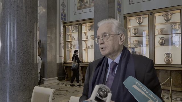 Интервью М.Б.Пиотровского российским журналистам (после подписание Соглашения) смотреть онлайн