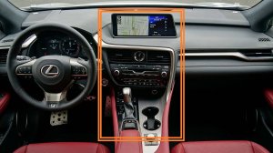 Снятие экрана, блока климат-контроля (магнитолы), разборка центральной консоли Lexus RX350 RX200t