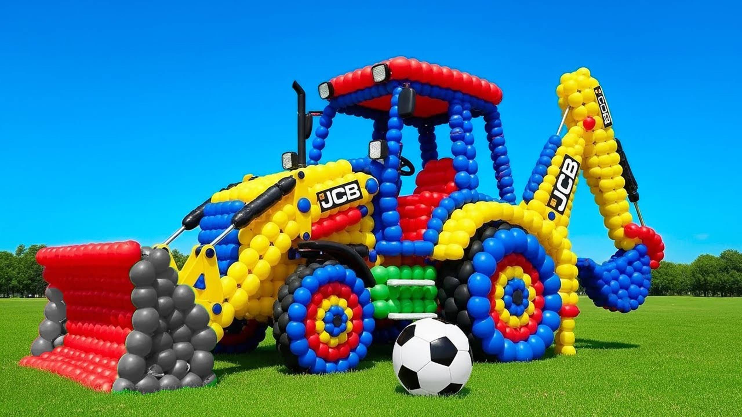 Мультик про ТРАКТОР | Шарики и клоун - смотреть мультики| мультики для детей смотреть онлайн