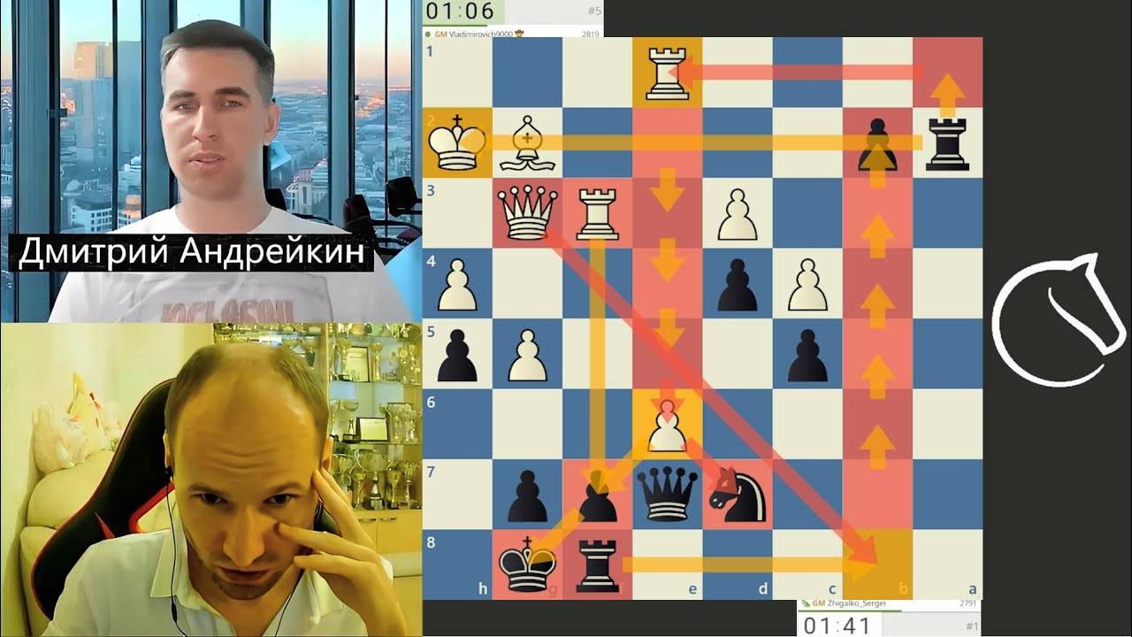 Пешку СПЁР! Дмитрий Андрейкин - Сергей Жигалко 14.09.2025 смотреть онлайн