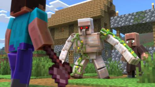 Железный Голем - Minecraft Animation