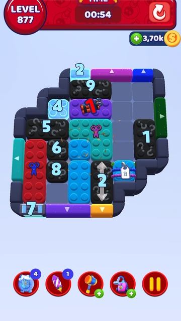 Color Block Jam 877 Уровень смотреть онлайн