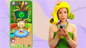 Лиа играет в игру Команда Флоры — Песенки Фортуны — Весёлые игры