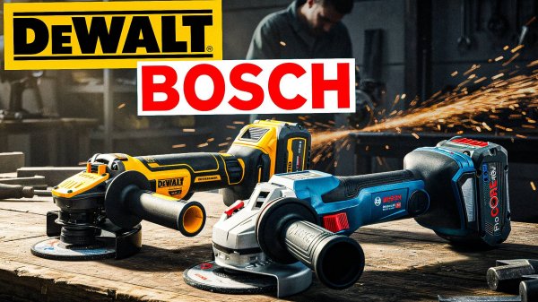 КАКАЯ УШМ ЛУЧШЕ? | BOSCH vs DEWALT