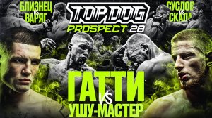 TOP DOG: PROSPECT 28, Москва | Гатти VS Ушу Мастер, Близнец VS Варяг, Суслов VS Скала