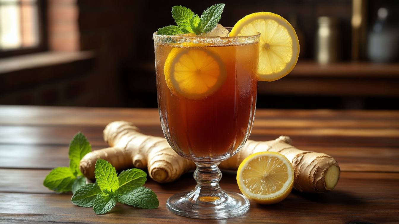 Домашний лимонад с имбирём и лимоном: освежающий рецепт смотреть онлайн