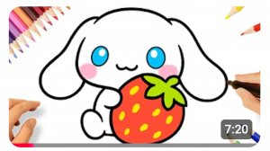 КАК НАРИСОВАТЬ Синаморолл 🍓 ЛЕГКО