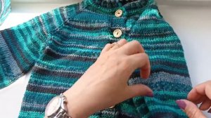 Кардиган детский.Описание.