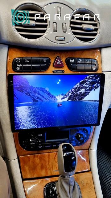 Установка магнитолы #Андроид #Parafar серии U2K в #Mercedes #Benz #CLK смотреть онлайн
