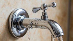 Трещина в корпусе смесителя! Только МЕНЯТЬ !