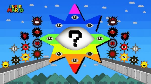 🔥 Сумасшедший экшен! Марио против мистера Сан — взрыв цвета и адреналина!