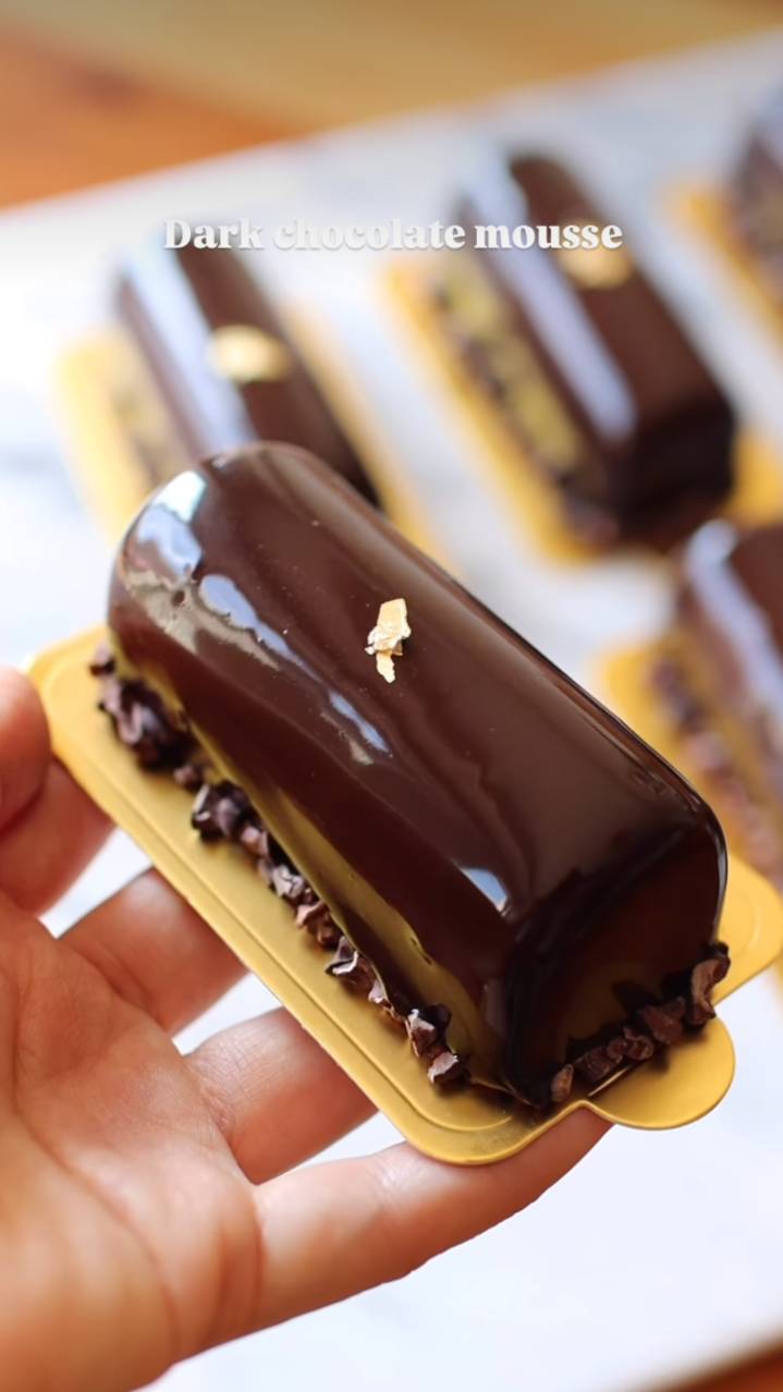 Муссовый шоколадный десерт. Рецепт смотреть онлайн