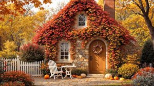 Осеннее Настроение — Пение птиц и падение листьев.