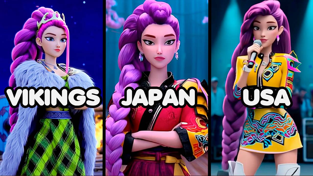 Эволюция - KPop Охотницы на демонов